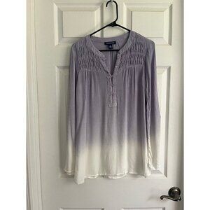 Bandolino Blouse Purple Ombré